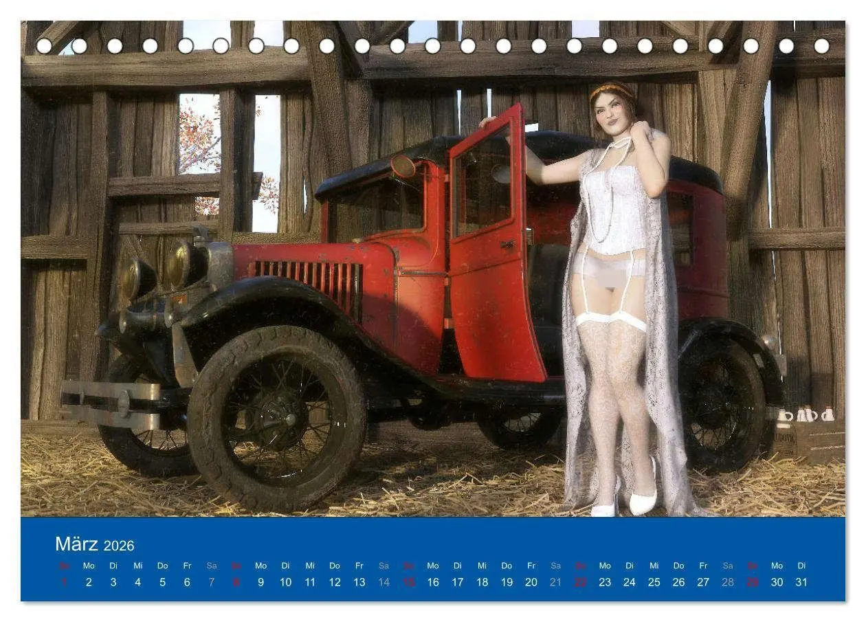 Bild: 9783457912904 | Freche Frauen und heiße Kisten (Tischkalender 2026 DIN A5 quer),...
