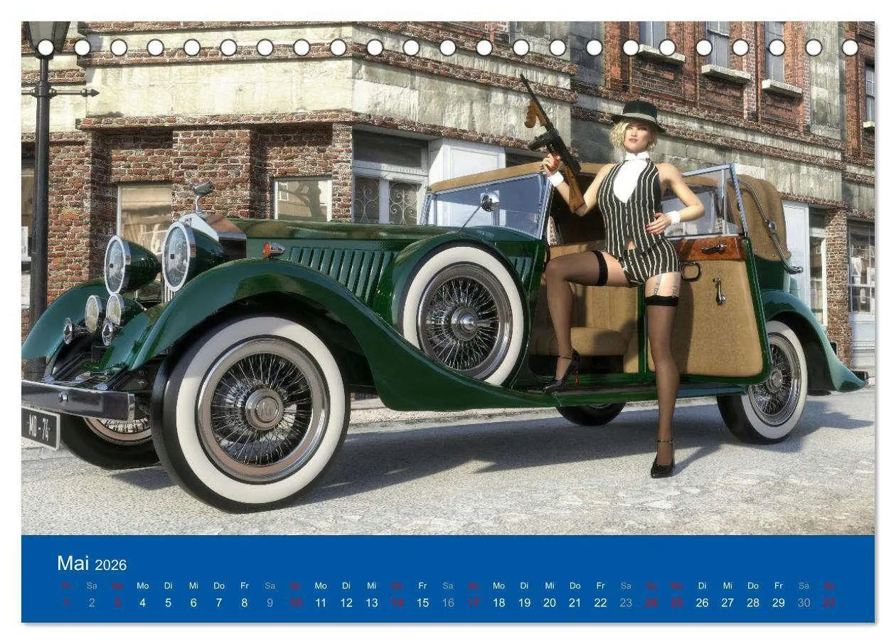 Bild: 9783457912904 | Freche Frauen und heiße Kisten (Tischkalender 2026 DIN A5 quer),...