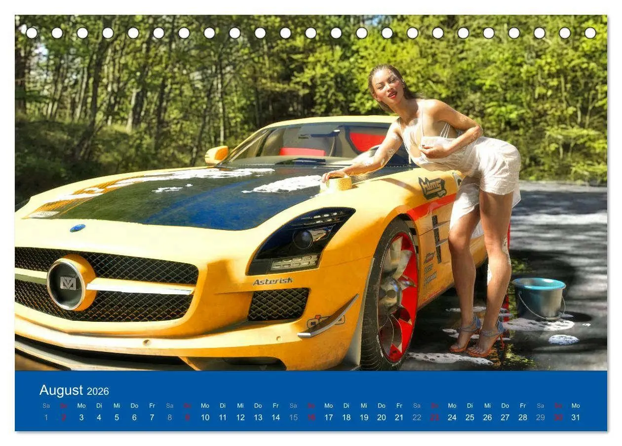 Bild: 9783457912904 | Freche Frauen und heiße Kisten (Tischkalender 2026 DIN A5 quer),...