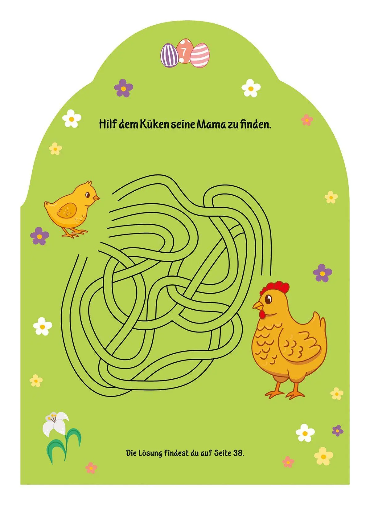 Bild: 9783735892904 | Mein Oster-Mitmachbuch | Buntes Eierlei zum Ausmalen und Rätseln