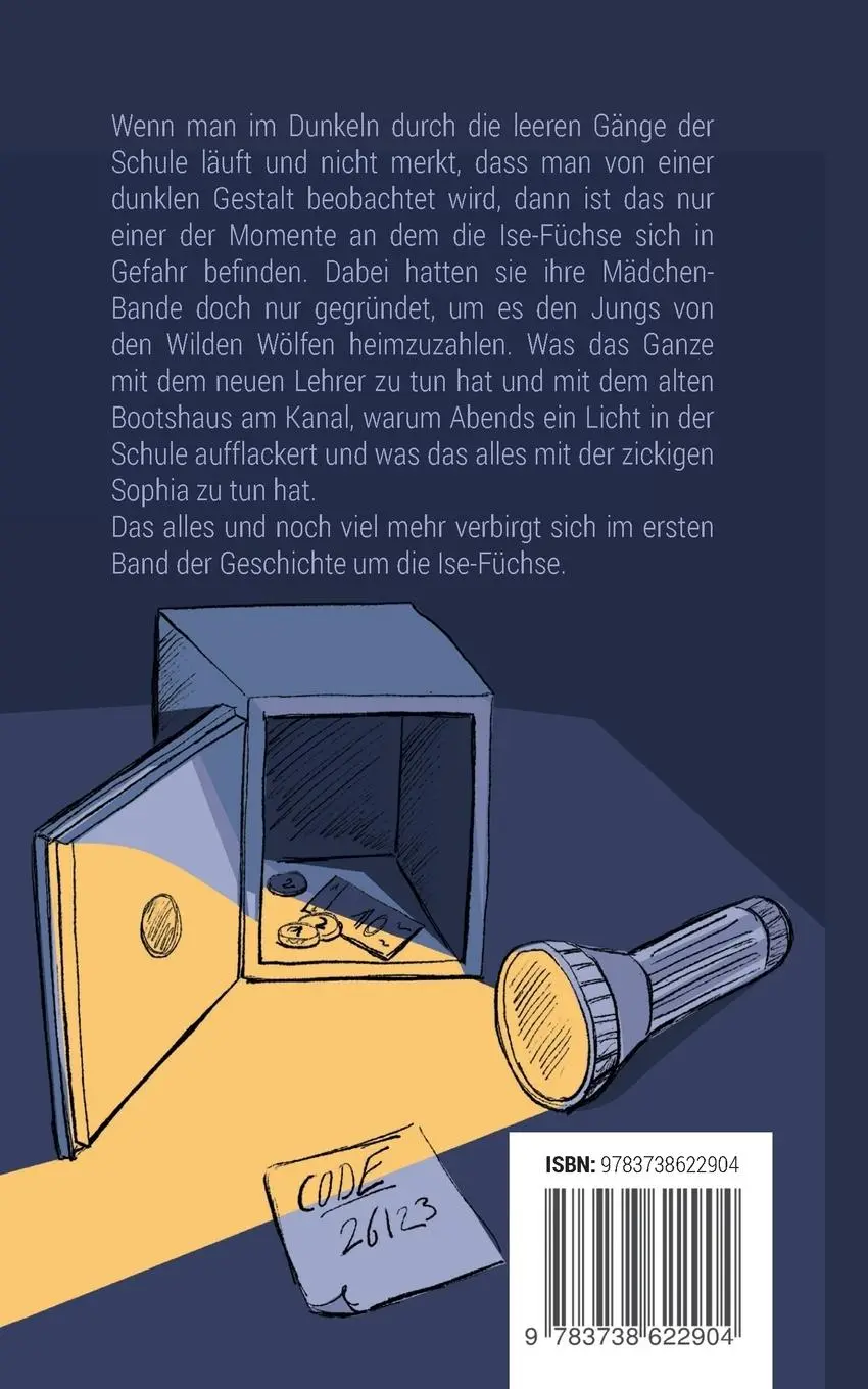 Rückseite: 9783738622904 | Die Ise-Füchse | Und das Geheimnis um den neuen Lehrer | Burdelski