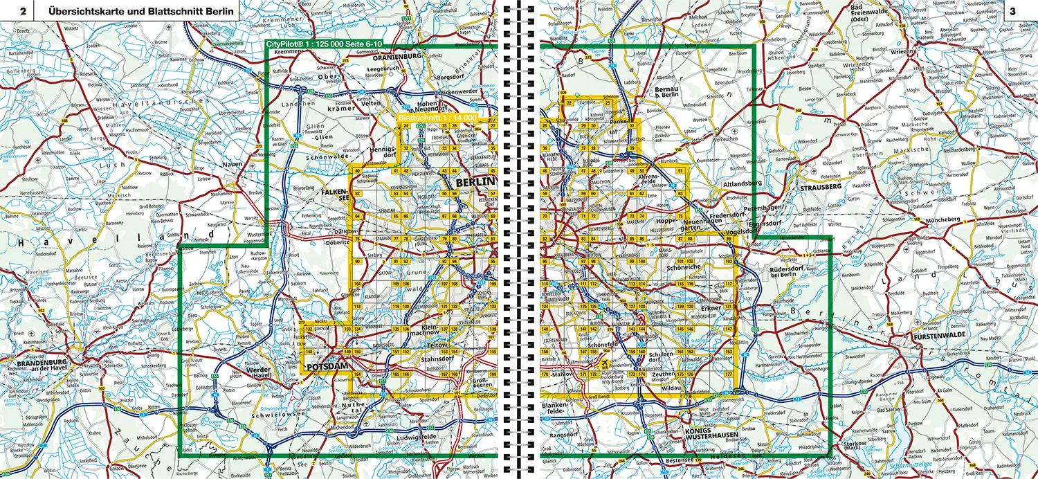 Bild: 9783826422904 | ADAC Autofahreratlas Berlin 1:14.000 | Taschenbuch | Spiralbindung
