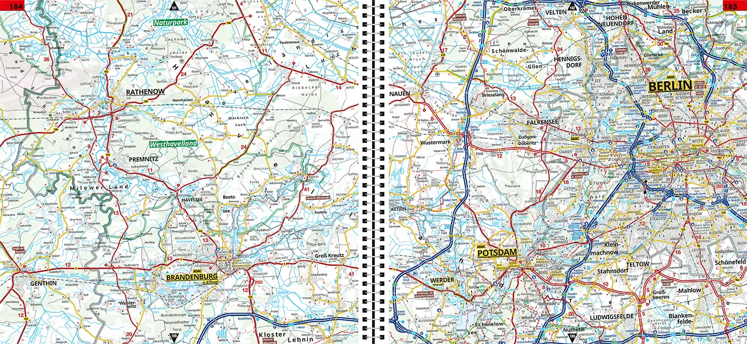 Bild: 9783826422904 | ADAC Autofahreratlas Berlin 1:14.000 | Taschenbuch | Spiralbindung