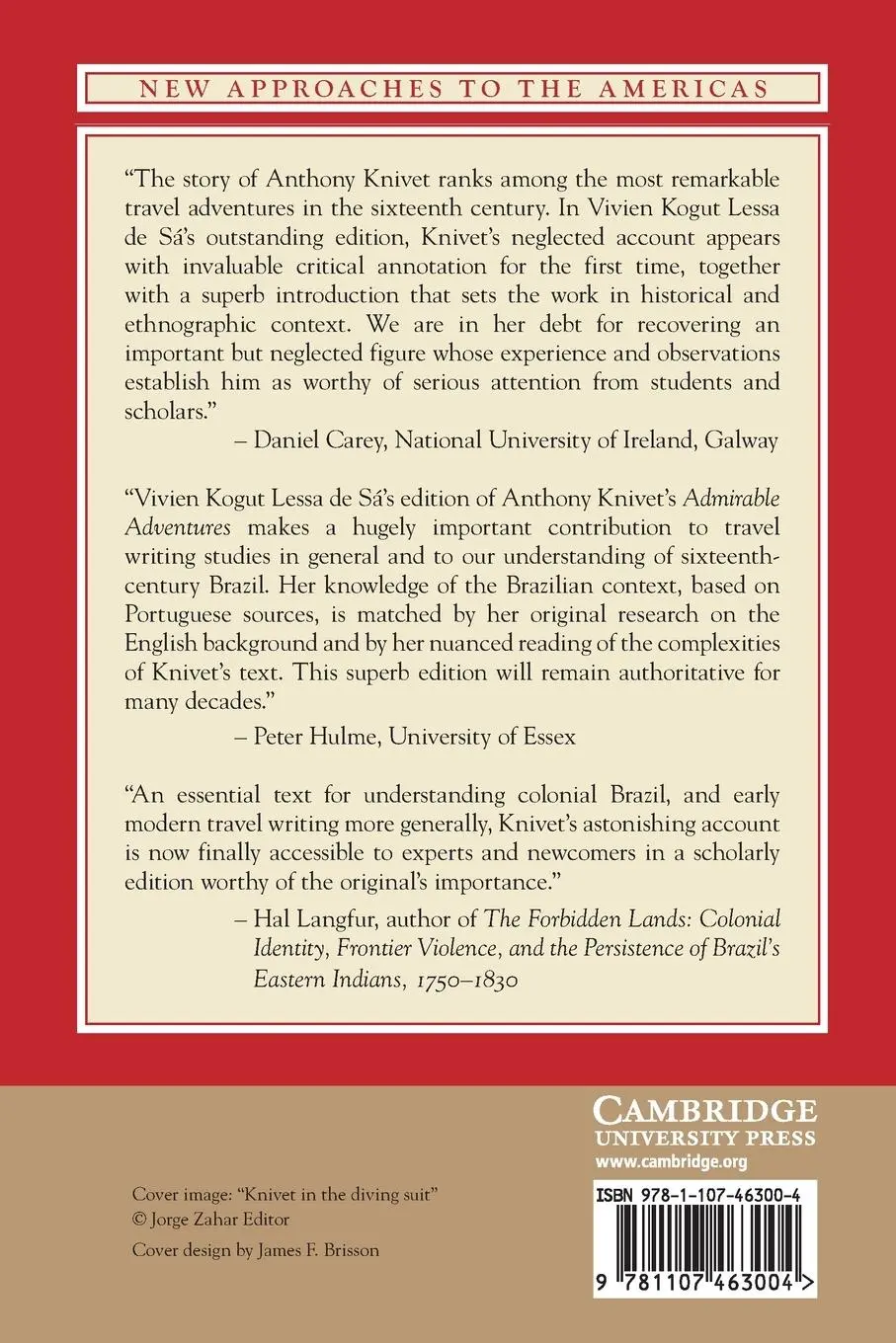 Rückseite: 9781107463004 | The Admirable Adventures and Strange Fortunes of Master Anthony Knivet