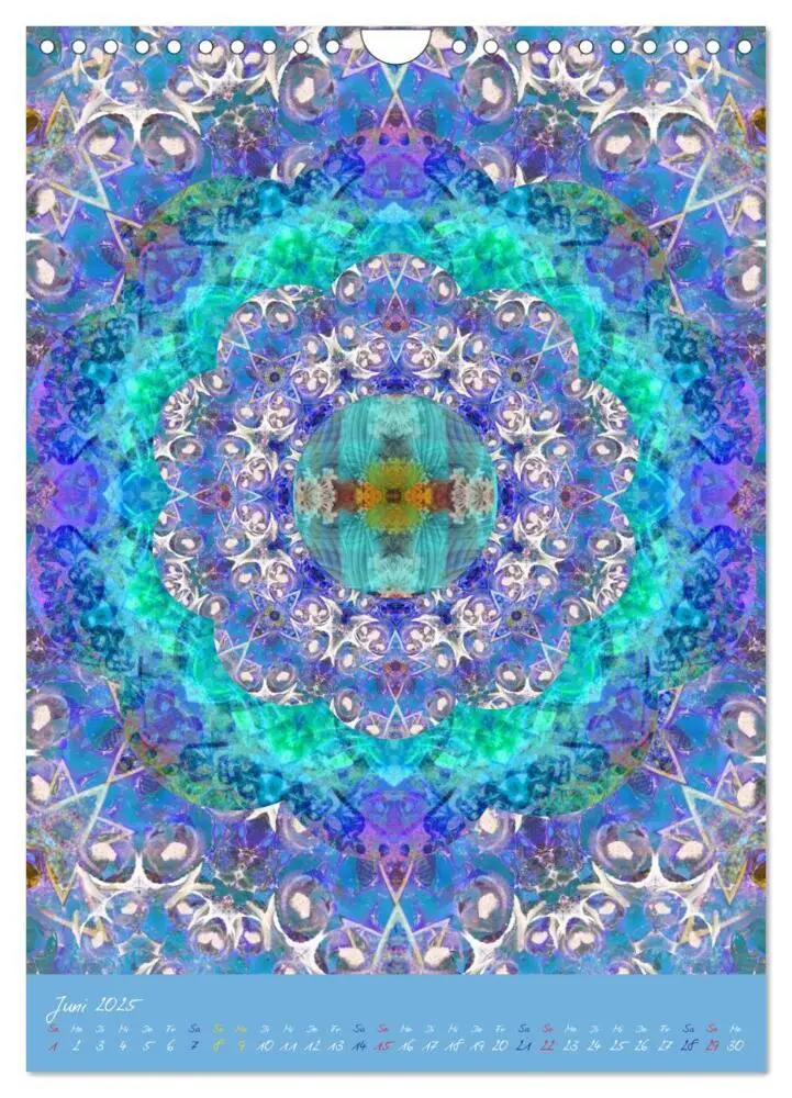 Bild: 9783457043004 | MANDALAS der Natur (Wandkalender 2025 DIN A4 hoch), CALVENDO...