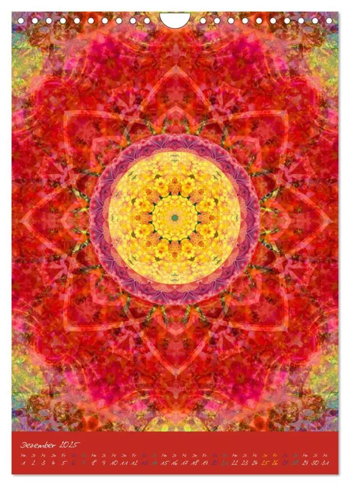 Bild: 9783457043004 | MANDALAS der Natur (Wandkalender 2025 DIN A4 hoch), CALVENDO...