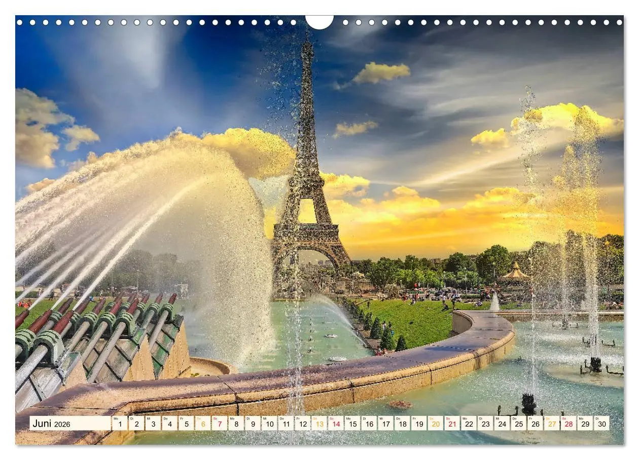 Bild: 9783457733004 | Eiffelturm - Ikone der Architektur (Wandkalender 2026 DIN A3 quer),...