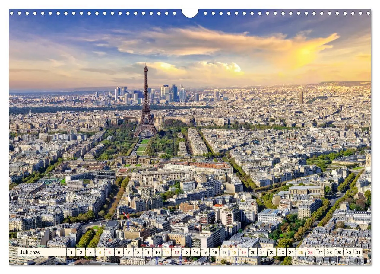 Bild: 9783457733004 | Eiffelturm - Ikone der Architektur (Wandkalender 2026 DIN A3 quer),...