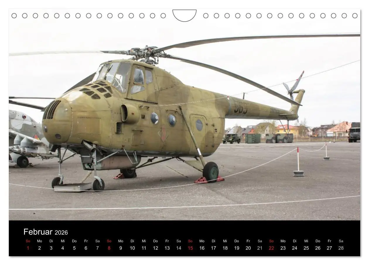 Bild: 9783457973004 | Hubschrauber und Kampfflugzeuge der NVA (Wandkalender 2026 DIN A4...