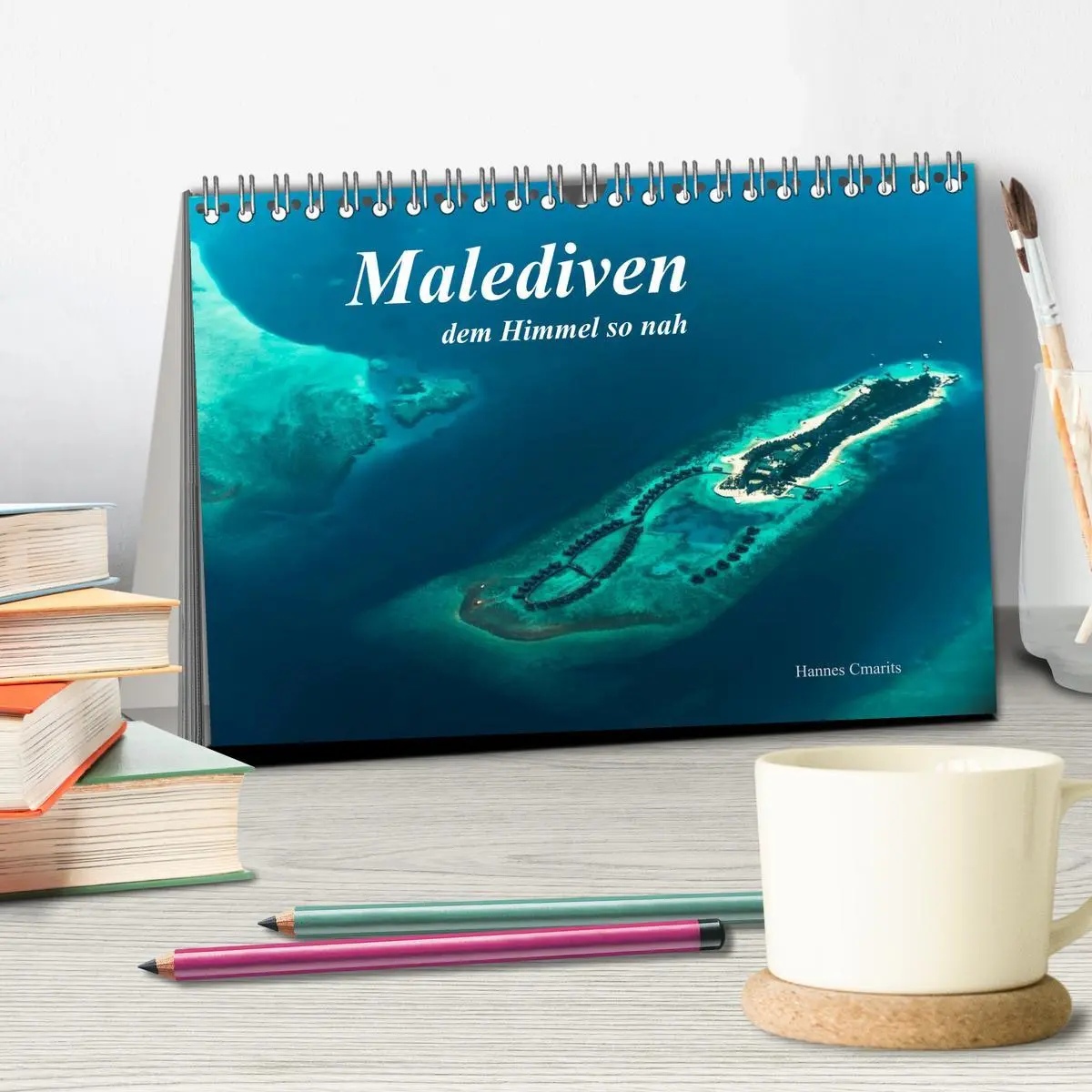 Bild: 9783516133004 | Malediven - dem Himmel so nah (Tischkalender 2026 DIN A5 quer),...