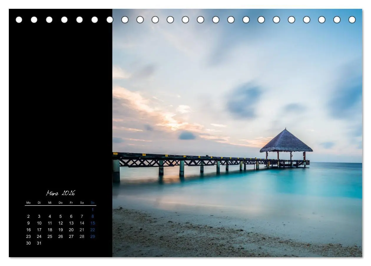 Bild: 9783516133004 | Malediven - dem Himmel so nah (Tischkalender 2026 DIN A5 quer),...