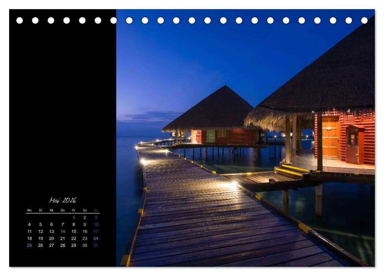 Bild: 9783516133004 | Malediven - dem Himmel so nah (Tischkalender 2026 DIN A5 quer),...