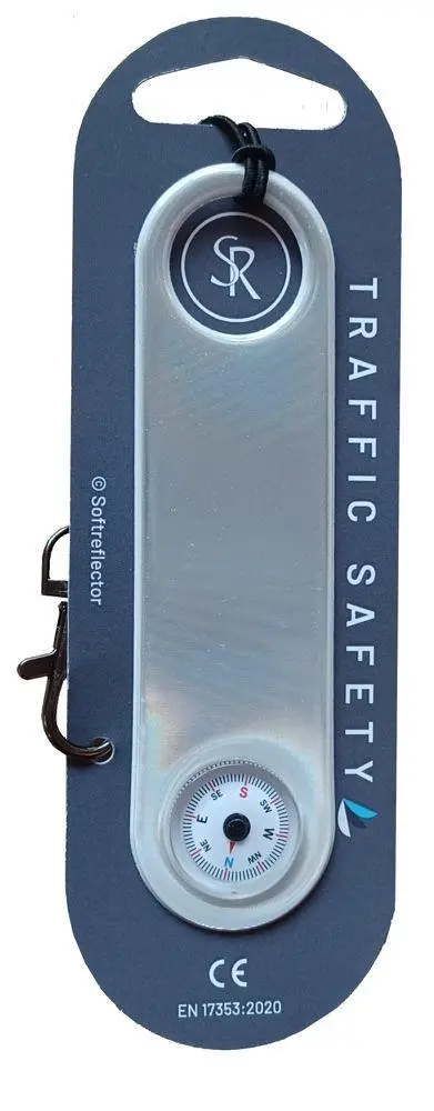 Softreflector ADVENTURE (Kompass) - Reflektor für Jacken und Taschen