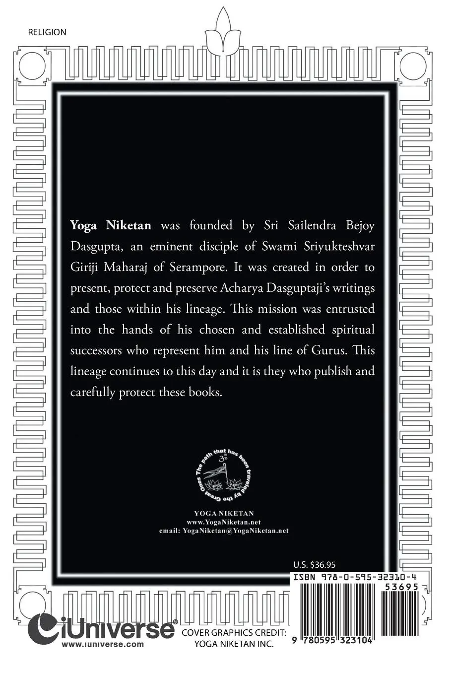 Rückseite: 9780595323104 | Srimad Bhagavad Gita | Yoga Niketan | Taschenbuch | Englisch | 2004