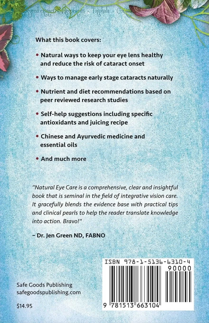 Rückseite: 9781513663104 | Natural Eye Care Series | Cataracts | Od Marc Grossman (u. a.) | Buch