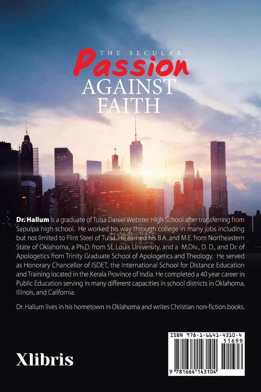 Rückseite: 9781664143104 | The Secular Passion Against Faith | Ted Hallum | Taschenbuch | 2020