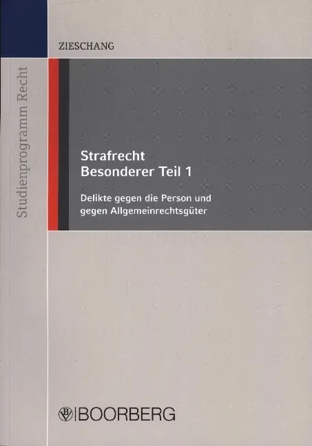 Cover: 9783415073104 | Strafrecht Besonderer Teil 1 | Frank Zieschang | Taschenbuch | 230 S.
