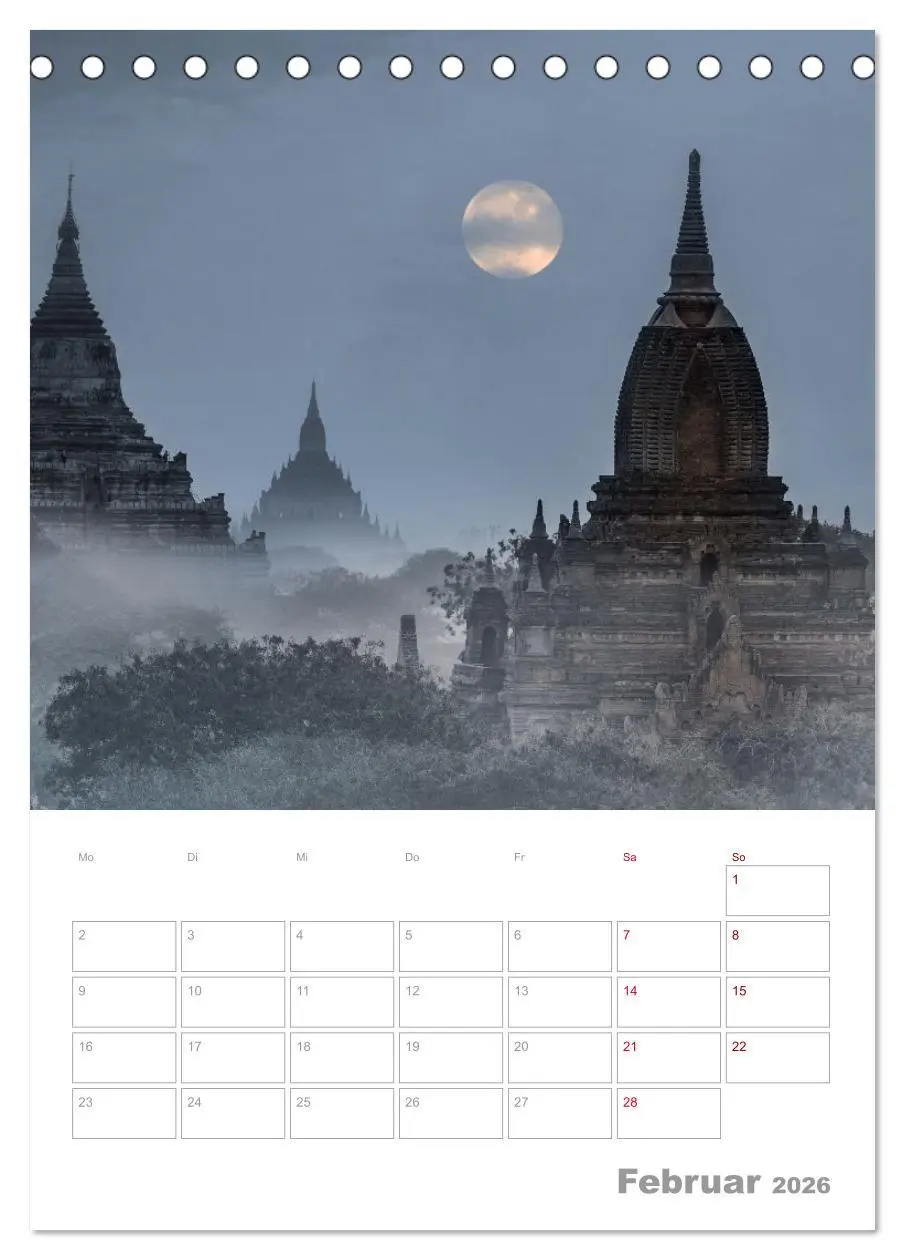 Bild: 9783516363104 | VOLLMOND-Planer - Im Licht der Nacht (Tischkalender 2026 DIN A5...