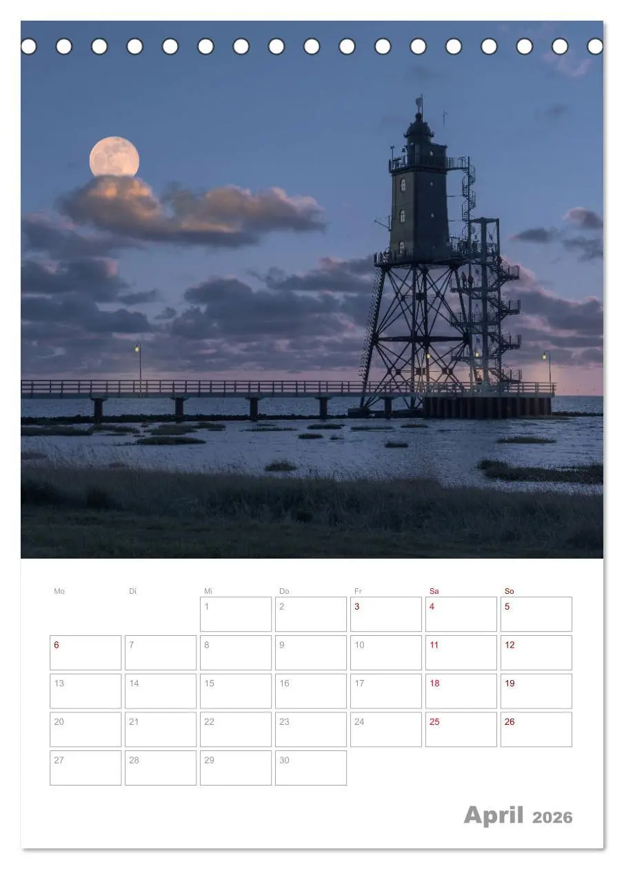 Bild: 9783516363104 | VOLLMOND-Planer - Im Licht der Nacht (Tischkalender 2026 DIN A5...