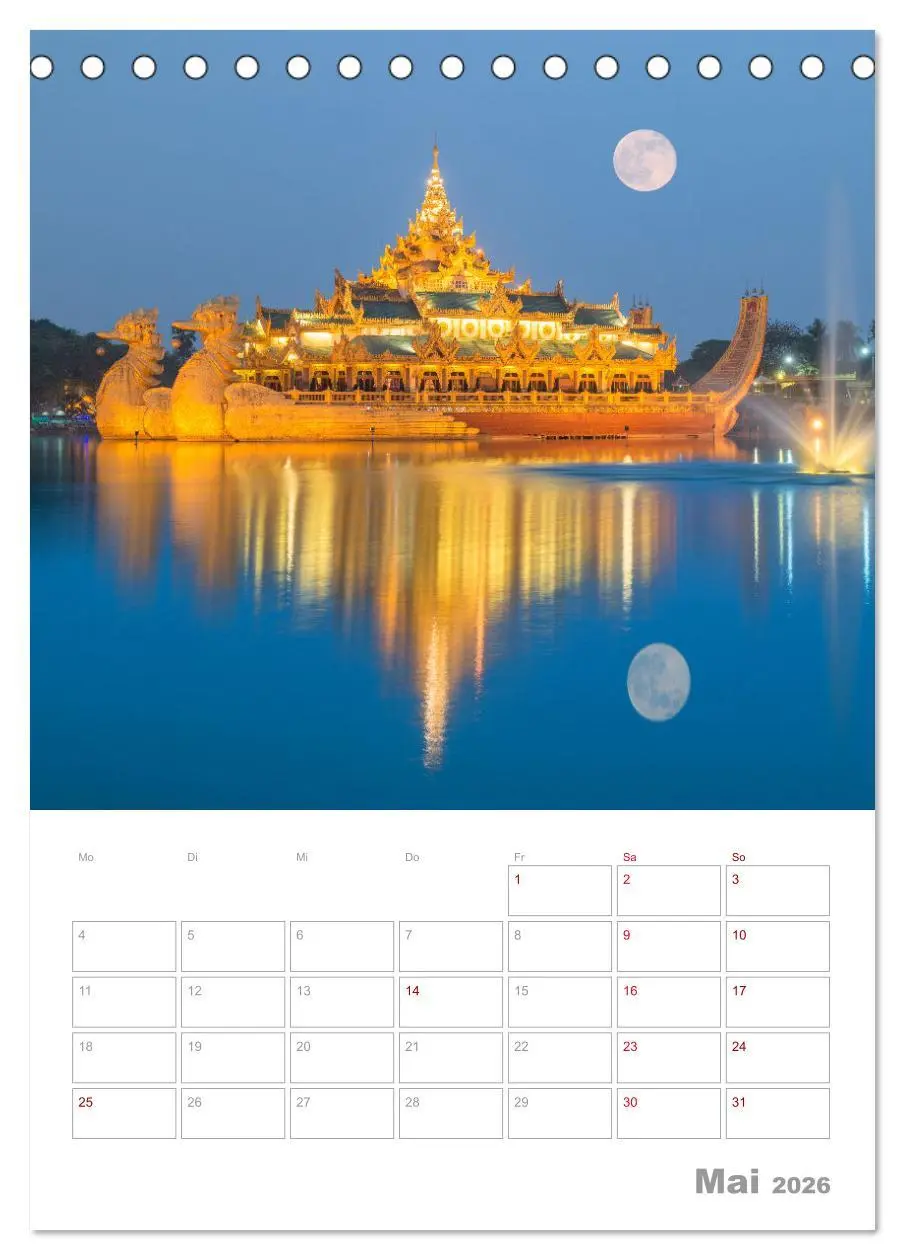 Bild: 9783516363104 | VOLLMOND-Planer - Im Licht der Nacht (Tischkalender 2026 DIN A5...
