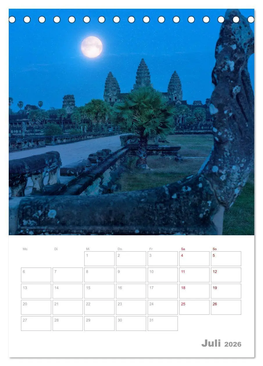 Bild: 9783516363104 | VOLLMOND-Planer - Im Licht der Nacht (Tischkalender 2026 DIN A5...
