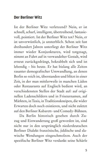 Bild: 9783814803104 | Berliner Witz | Roswitha Schieb | Buch | BeBra MINI | 80 S. | Deutsch