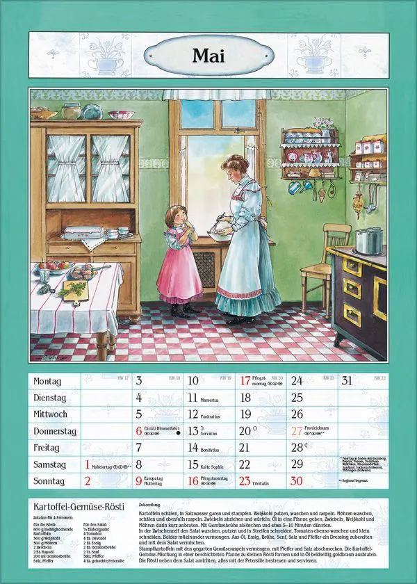 Bild: 9783819303104 | Aus Großmutters Küche 2027 | Verlag Korsch | Kalender | 13 S. | 2027