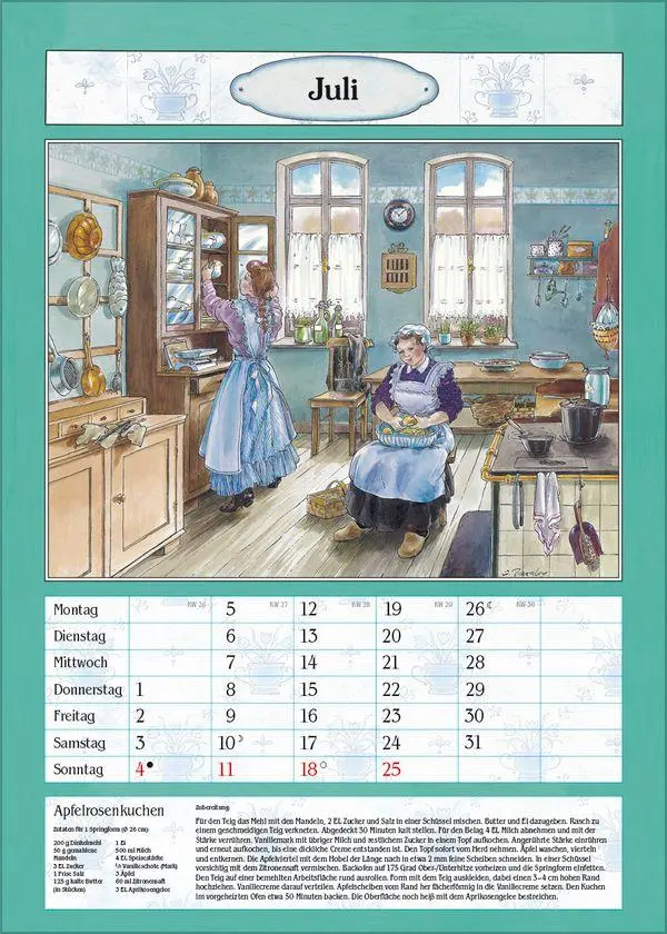Bild: 9783819303104 | Aus Großmutters Küche 2027 | Verlag Korsch | Kalender | 13 S. | 2027