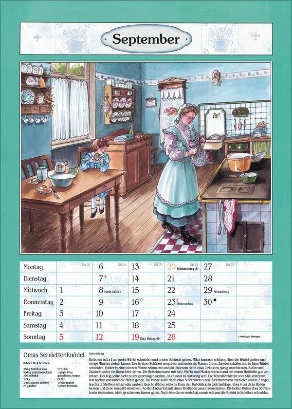 Bild: 9783819303104 | Aus Großmutters Küche 2027 | Verlag Korsch | Kalender | 13 S. | 2027