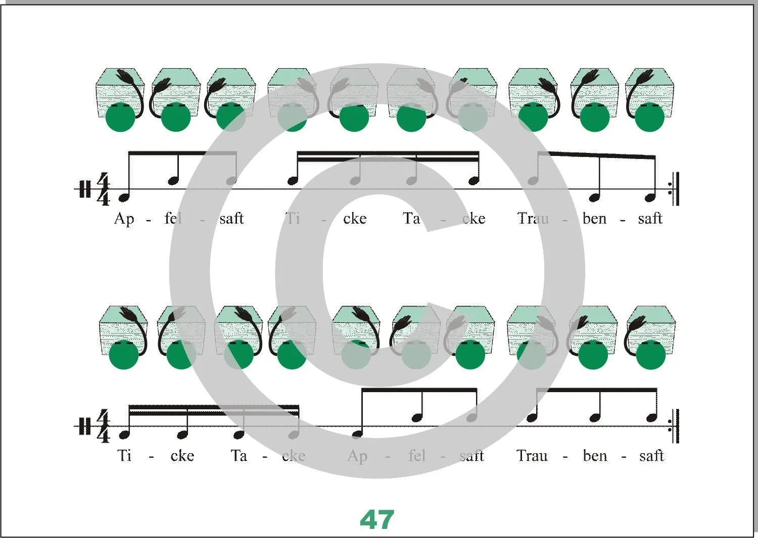 Bild: 9783940533104 | Cajón lernen | Schule für Anfänger - Grundschläge und erste Rhythmen