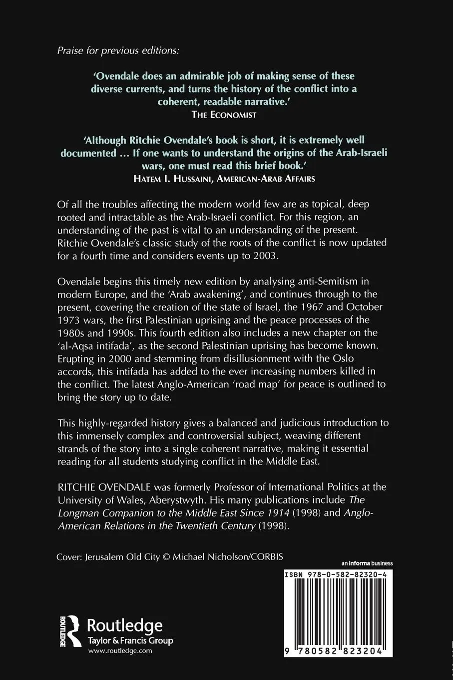 Rückseite: 9780582823204 | The Origins of the Arab Israeli Wars | Ritchie Ovendale | Taschenbuch
