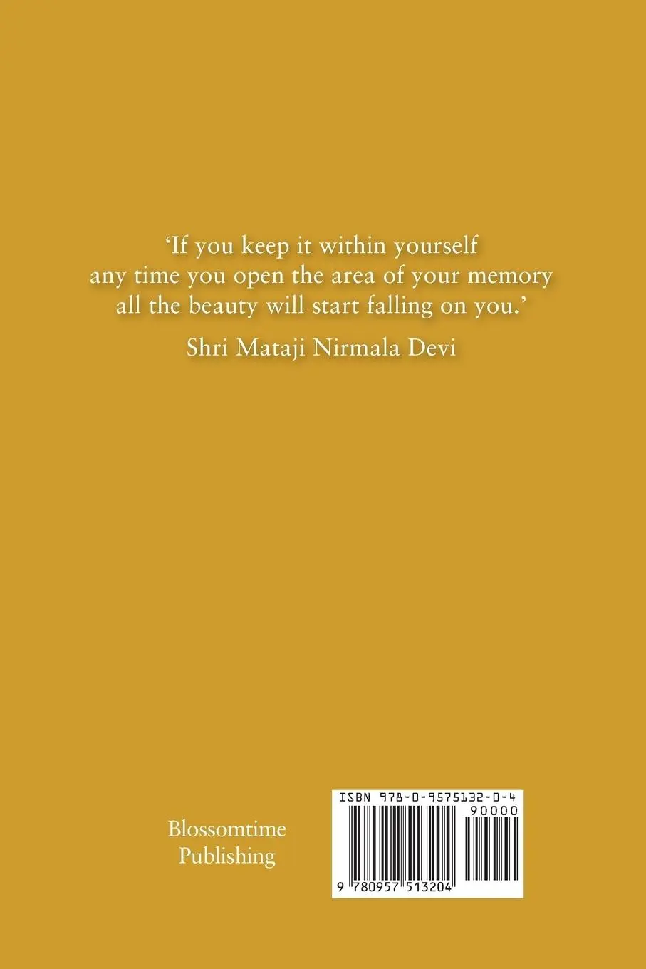 Rückseite: 9780957513204 | Eternally Inspiring Recollections of Our Divine Mother, Volume 3