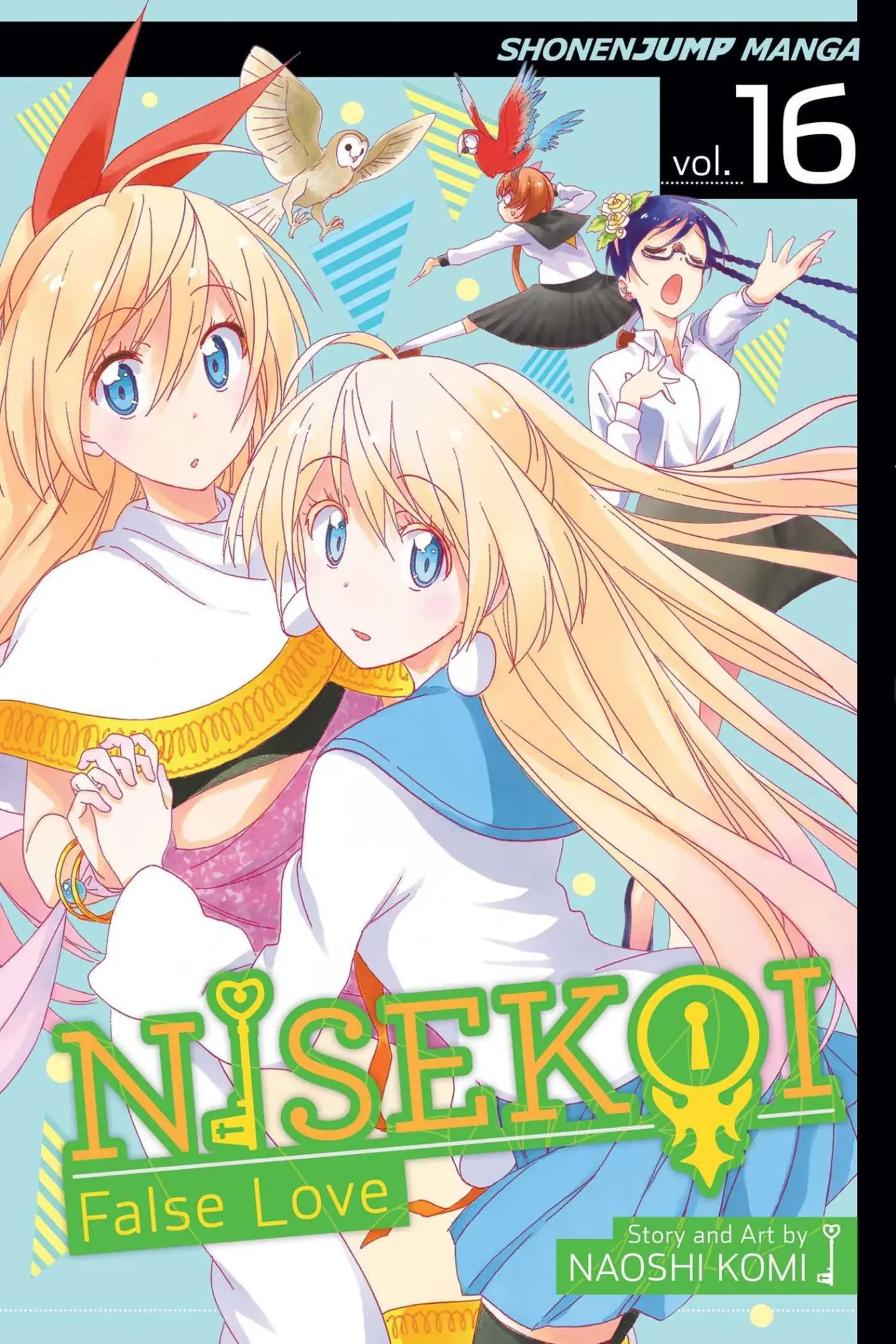 Cover: 9781421583204 | Nisekoi: False Love, Vol. 16 | Naoshi Komi | Taschenbuch | Englisch