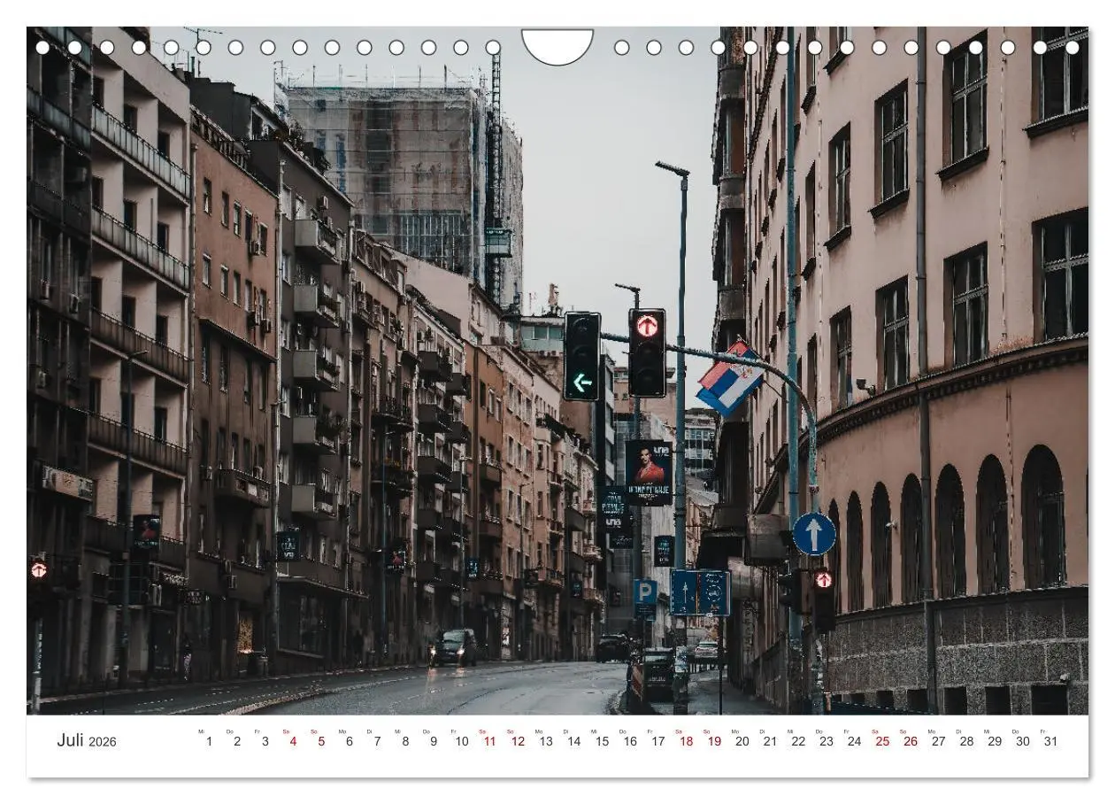 Bild: 9783457333204 | Serbien - Mosaikstein des Balkans (Wandkalender 2026 DIN A4 quer),...