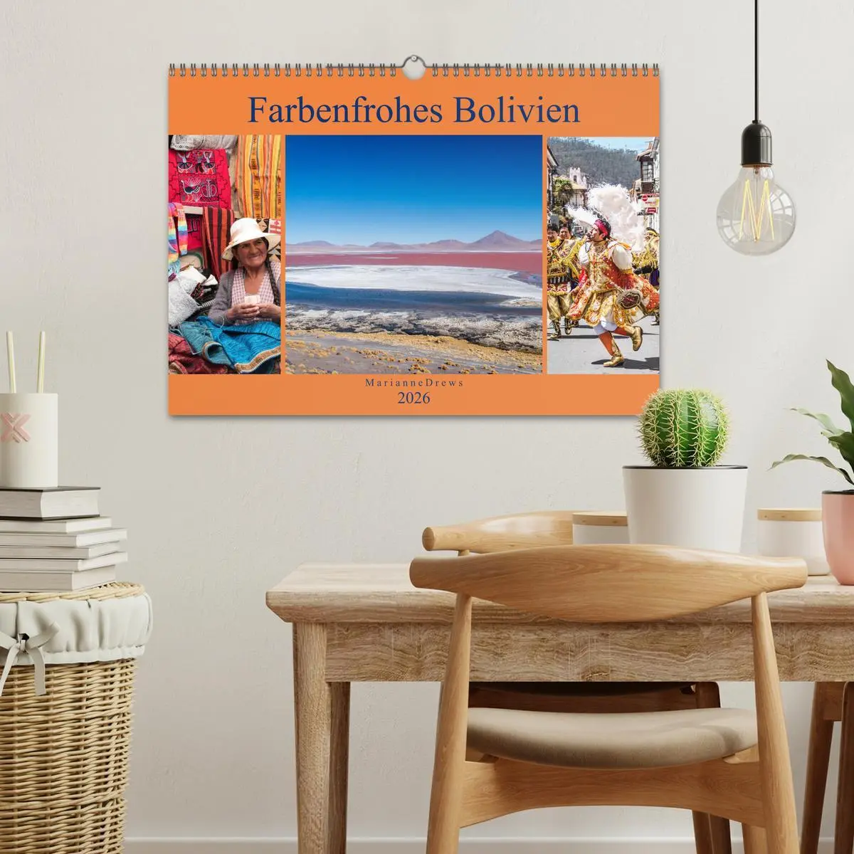Bild: 9783457883204 | Farbenfrohes Bolivien (Wandkalender 2026 DIN A3 quer), CALVENDO...