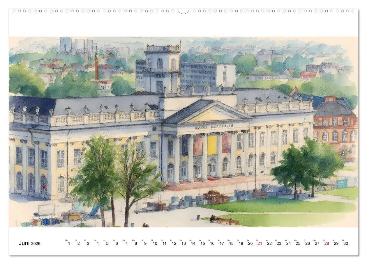 Bild: 9783516663204 | DOCUMENTA-Stadt Kassel (Wandkalender 2026 DIN A2 quer), CALVENDO...