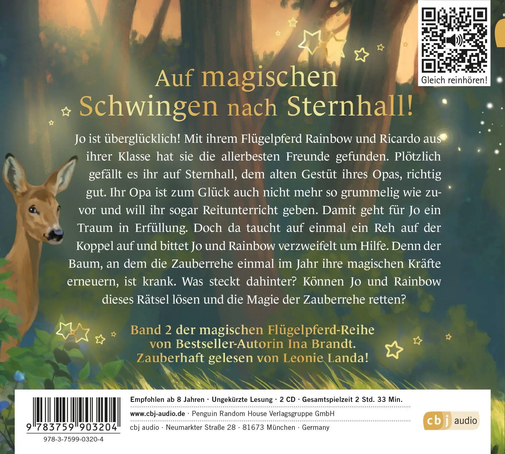 Bild: 9783759903204 | Die Flügelpferde von Sternhall (2). Ein glitzerndes Geheimnis | Brandt