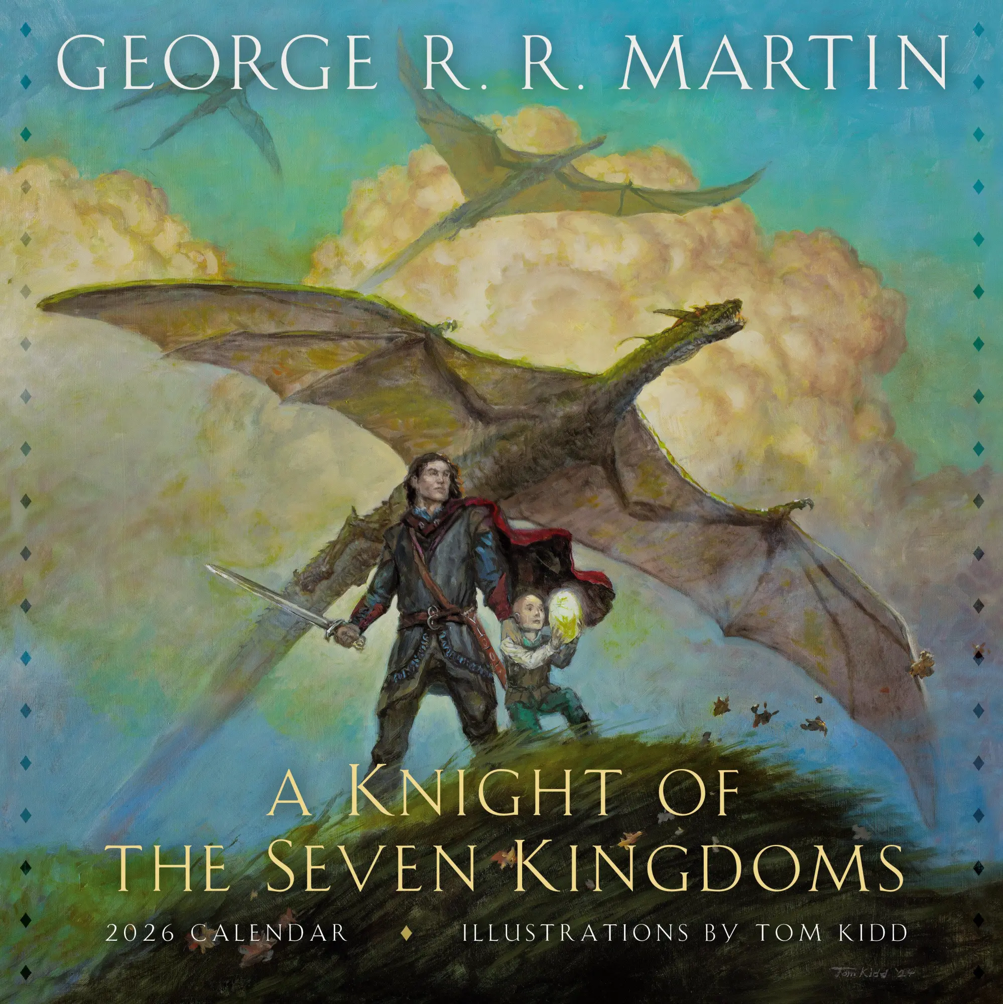 Cover: 9780593873304 | A Knight of the Seven Kingdoms 2026 Calendar | George R R Martin
