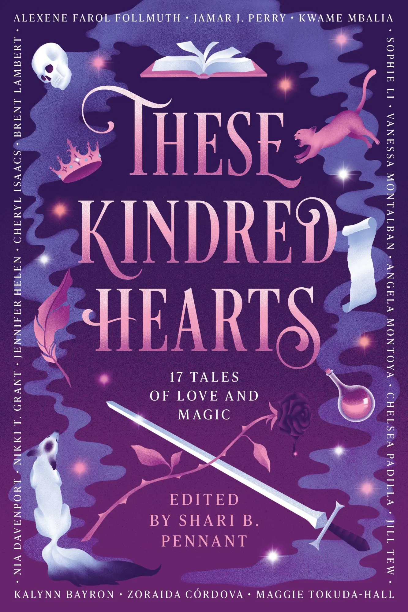 Cover: 9781638933304 | These Kindred Hearts | A YA Romantasy Anthology | Shari B. Pennant