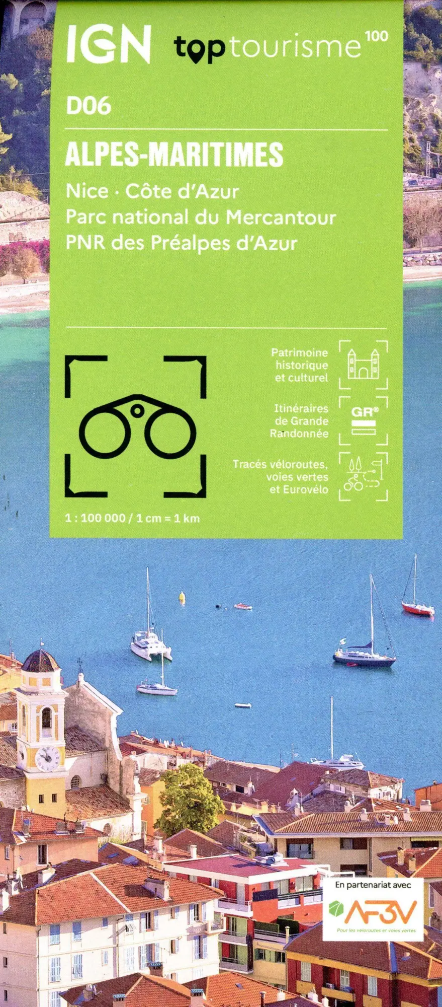 Cover: 9782758553304 | 6 Alpes Maritimes | 1:100000 | (Land-)Karte | Französisch | 2024