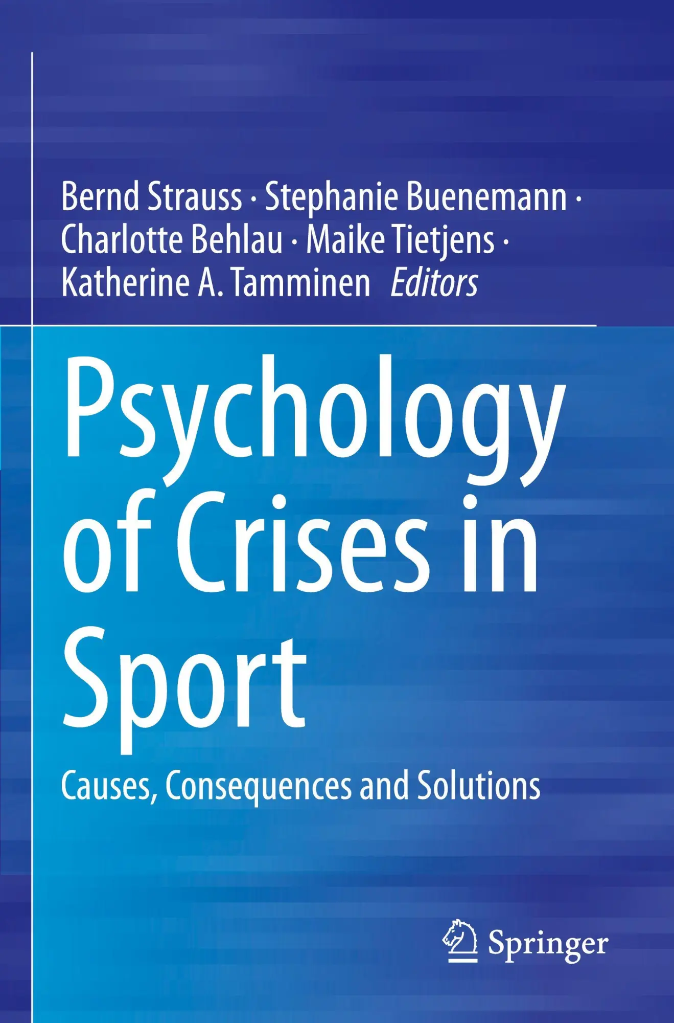 Cover: 9783031693304 | Psychology of Crises in Sport | Causes, Consequences and Solutions