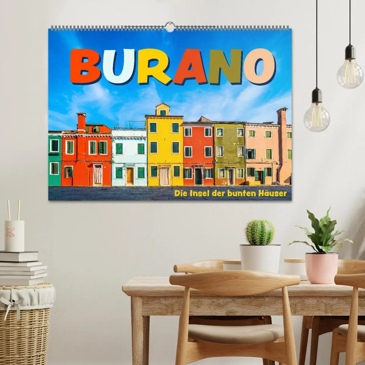 Bild: 9783457703304 | Burano - Die Insel der bunten Häuser (Wandkalender 2026 DIN A2...