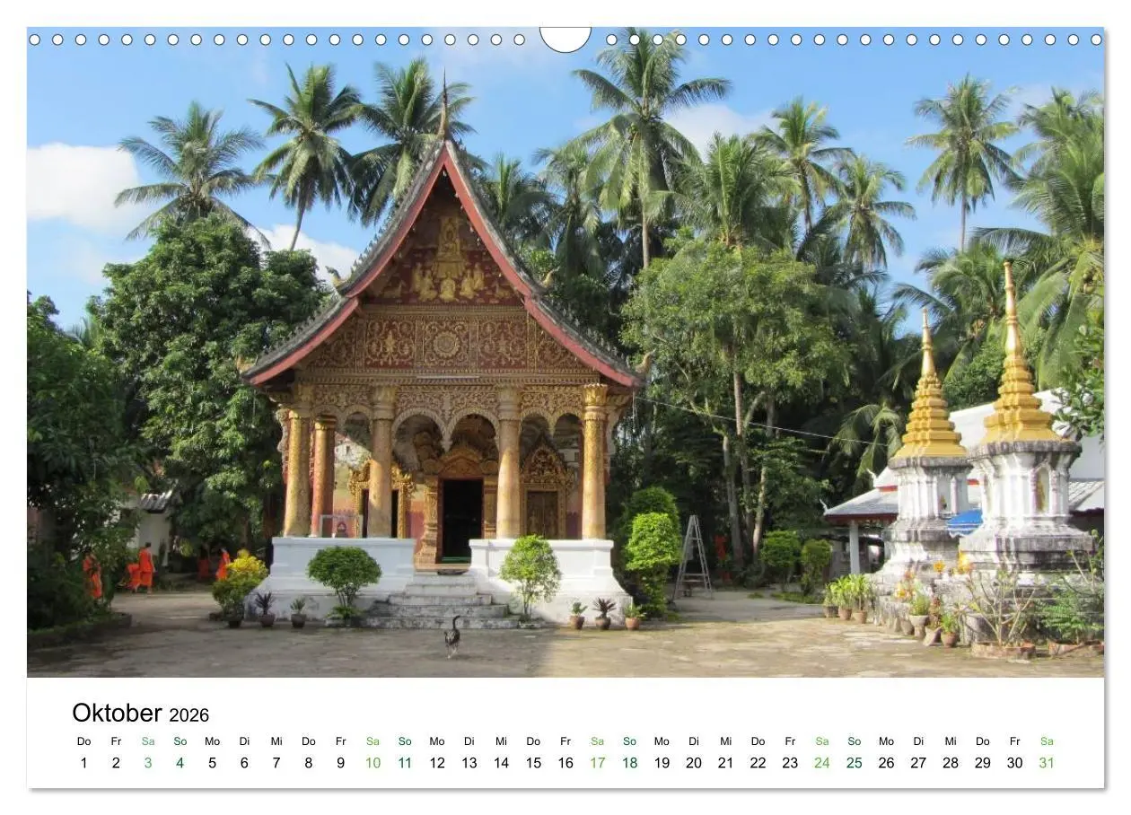Bild: 9783457873304 | Laos - Die Perle Südostasiens (Wandkalender 2026 DIN A3 quer),...