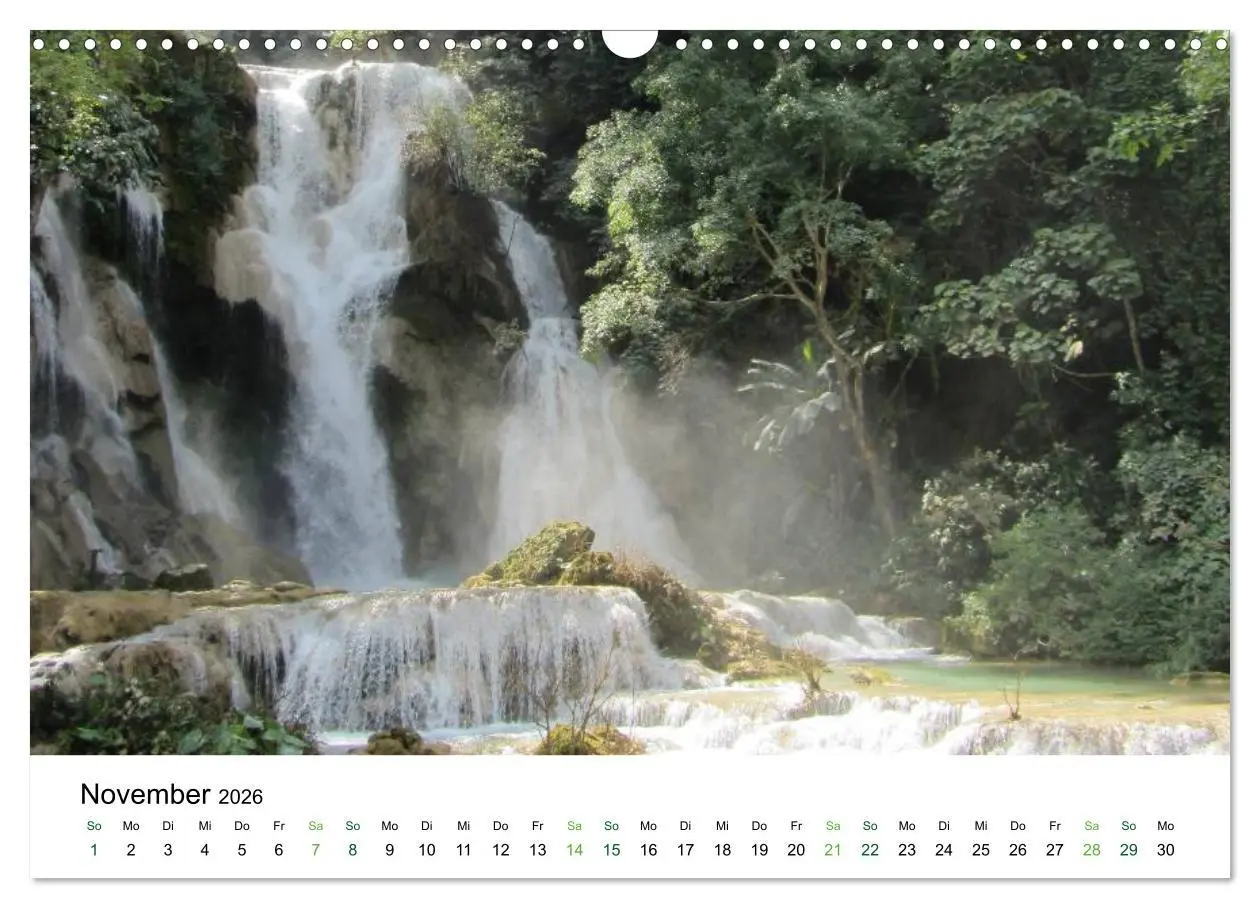 Bild: 9783457873304 | Laos - Die Perle Südostasiens (Wandkalender 2026 DIN A3 quer),...