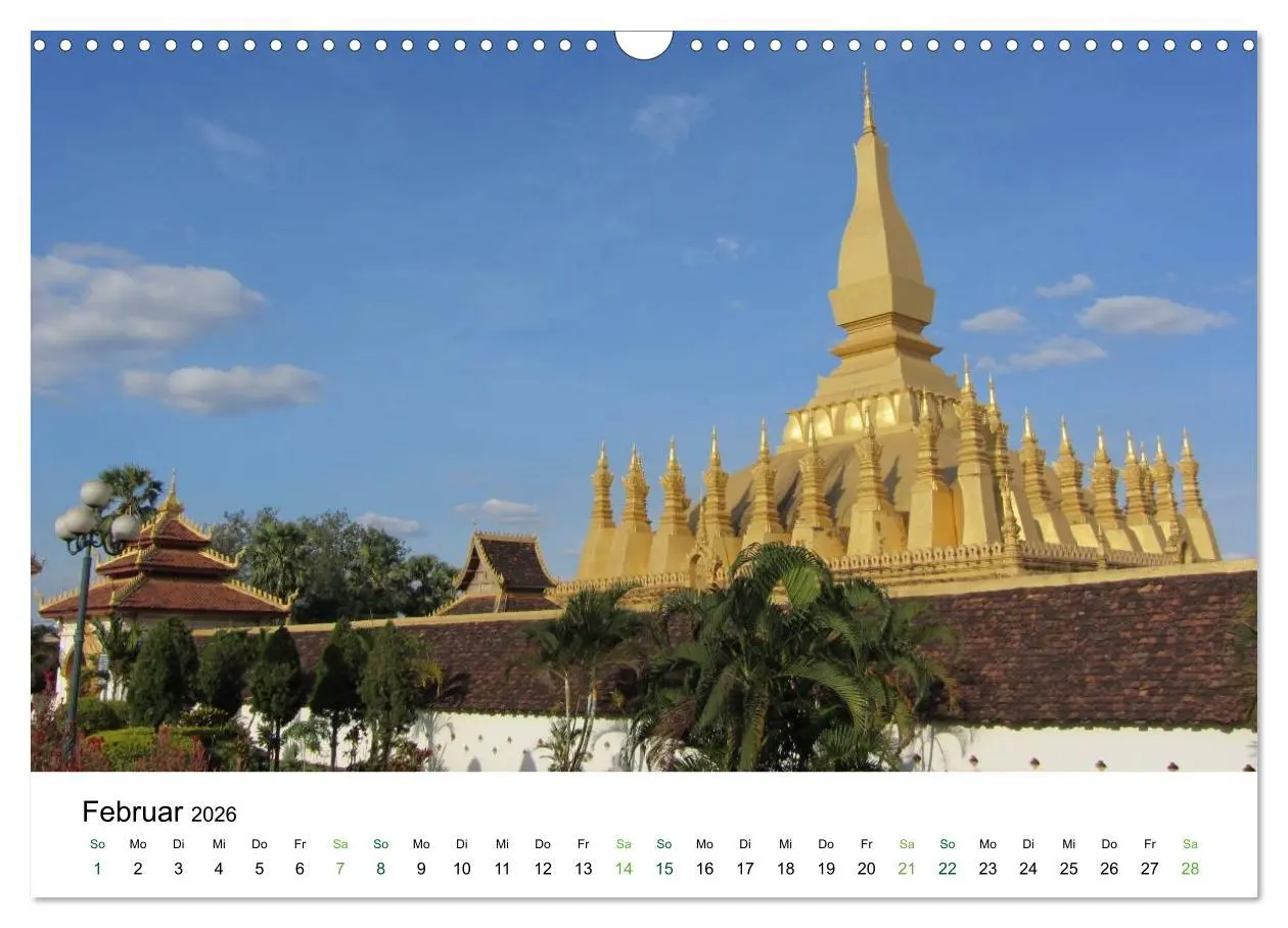 Bild: 9783457873304 | Laos - Die Perle Südostasiens (Wandkalender 2026 DIN A3 quer),...