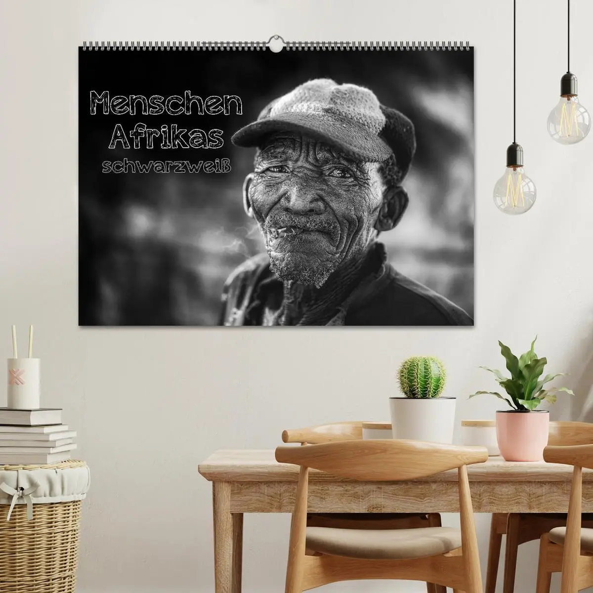 Bild: 9783516033304 | Menschen Afrikas schwarzweiß (Wandkalender 2026 DIN A2 quer),...