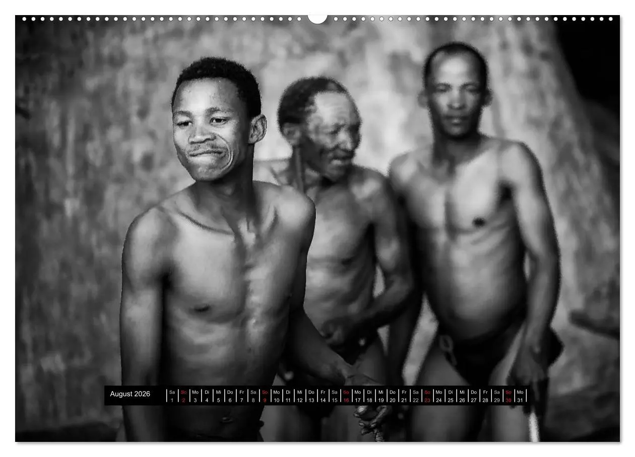 Bild: 9783516033304 | Menschen Afrikas schwarzweiß (Wandkalender 2026 DIN A2 quer),...