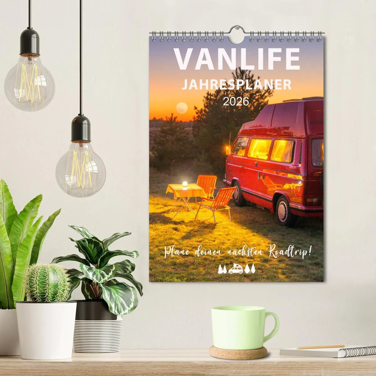 Bild: 9783516343304 | Vanlife Jahresplaner (Wandkalender 2026 DIN A4 hoch), CALVENDO...