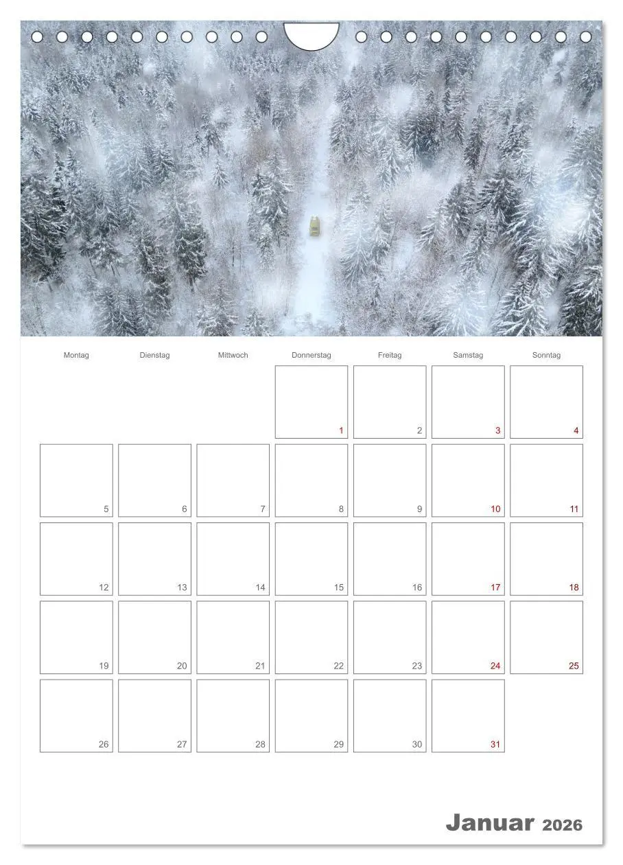 Bild: 9783516343304 | Vanlife Jahresplaner (Wandkalender 2026 DIN A4 hoch), CALVENDO...