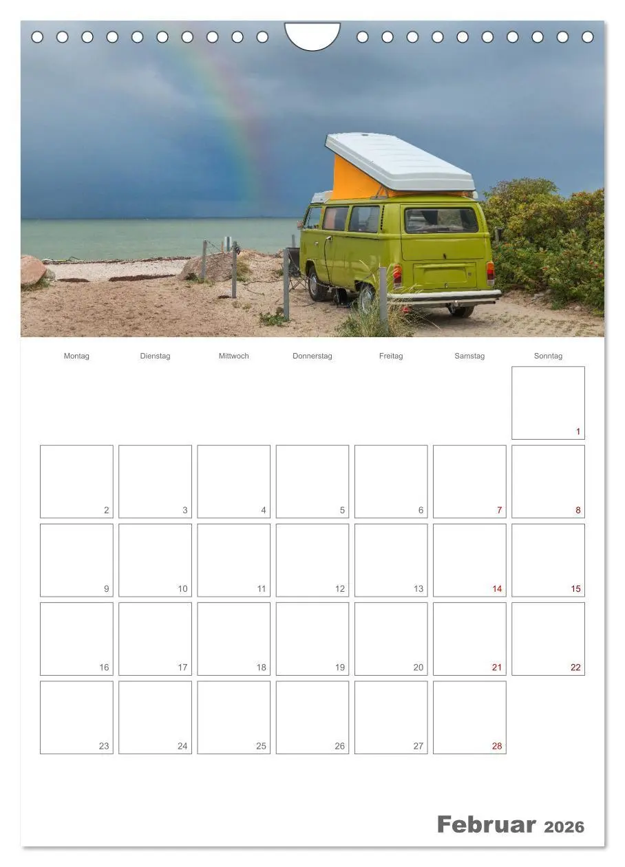 Bild: 9783516343304 | Vanlife Jahresplaner (Wandkalender 2026 DIN A4 hoch), CALVENDO...